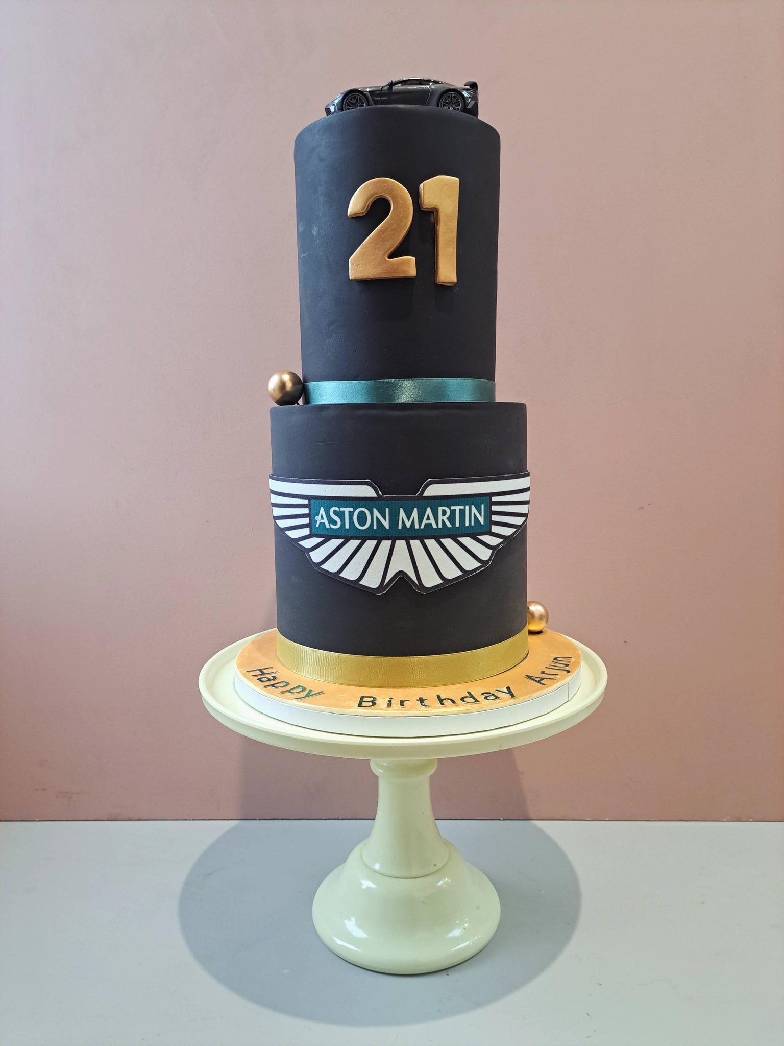 Aston Martin 21st birthday cake