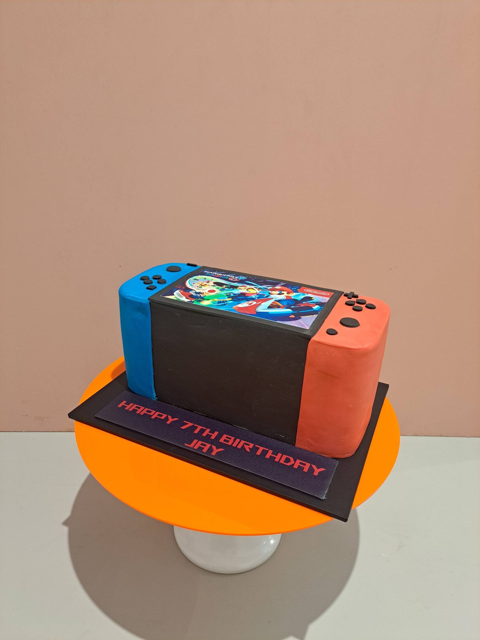 Nintendo Switch birthday cake